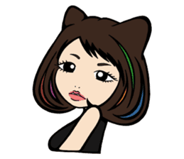 Feeling Girl sticker #9693300