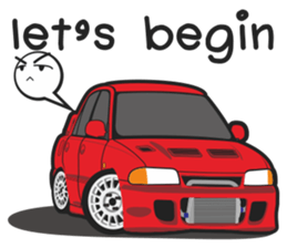 SD CAR V.3 ENG sticker #9693647