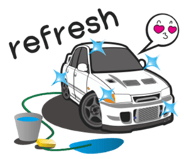 SD CAR V.3 ENG sticker #9693652