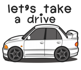 SD CAR V.3 ENG sticker #9693654