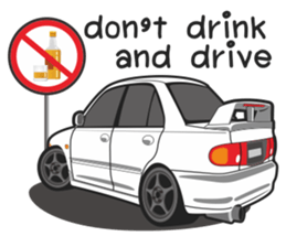 SD CAR V.3 ENG sticker #9693655