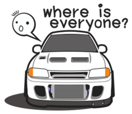 SD CAR V.3 ENG sticker #9693657