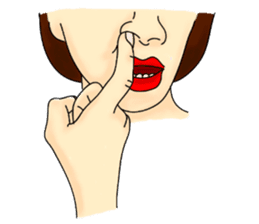 Sam's sign languages sticker #9693852