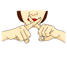 Sam's sign languages sticker #9693856