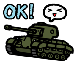 Deformed Tank stickers sticker #9693864