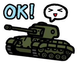 Deformed Tank stickers sticker #9693864