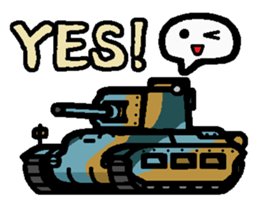 Deformed Tank stickers sticker #9693866