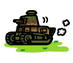 Deformed Tank stickers sticker #9693895