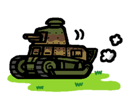 Deformed Tank stickers sticker #9693895