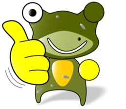 Nini frog sticker #9695168