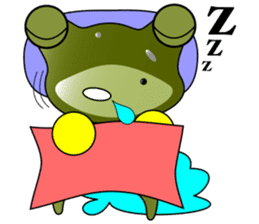 Nini frog sticker #9695173