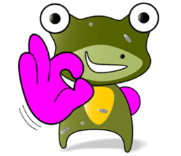 Nini frog sticker #9695175