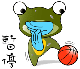 Nini frog sticker #9695177