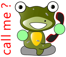 Nini frog sticker #9695179