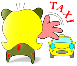 Nini frog sticker #9695183