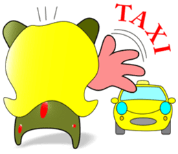 Nini frog sticker #9695183