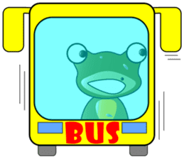 Nini frog sticker #9695187