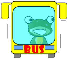 Nini frog sticker #9695187