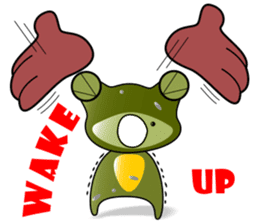 Nini frog sticker #9695190