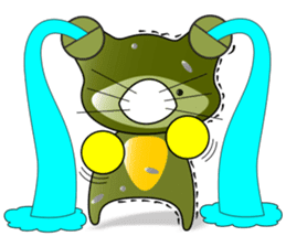 Nini frog sticker #9695195