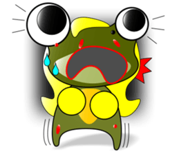 Nini frog sticker #9695196