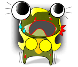 Nini frog sticker #9695196