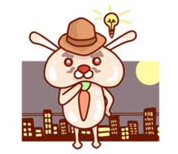 Is this a rabbit? version1.5 sticker #9695419