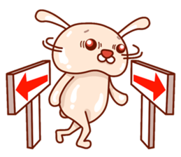 Is this a rabbit? version1.5 sticker #9695428