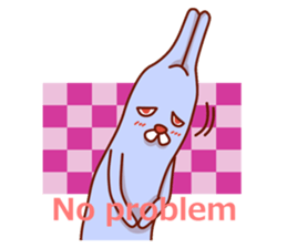 Is this a rabbit? version1.5 sticker #9695444