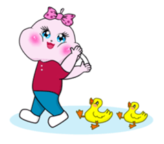 Cute Cheeks: Daily Life sticker #9695619