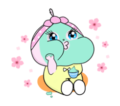 Cute Cheeks: Daily Life sticker #9695631