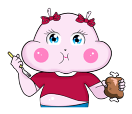 Cute Cheeks: Daily Life sticker #9695647