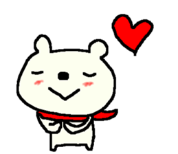 Valentine's day bear stickers! sticker #9695815