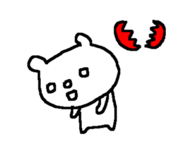 Valentine's day bear stickers! sticker #9695824