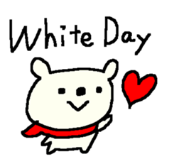 Valentine's day bear stickers! sticker #9695833