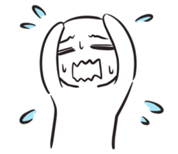 We have a round face sticker #9695849