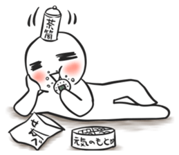 We have a round face sticker #9695866