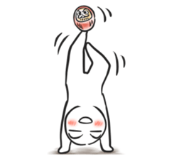 We have a round face sticker #9695867
