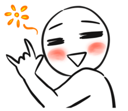 We have a round face sticker #9695873
