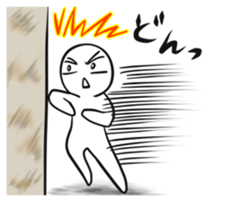 We have a round face sticker #9695874