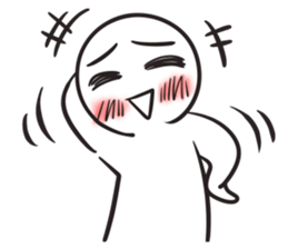 We have a round face sticker #9695879