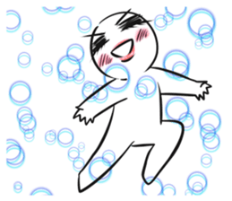 We have a round face sticker #9695883