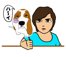 The girl(Human) sticker #9695958