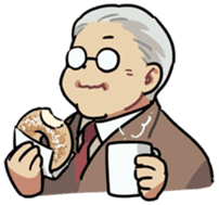 Ms. Tsu and her boss Mr. Dabaeta sticker #9696418