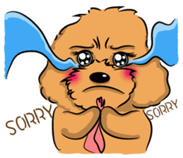 Poodle Queen sticker #9697497