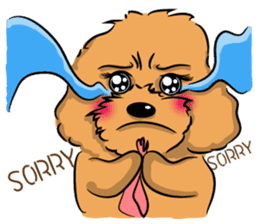 Poodle Queen sticker #9697497