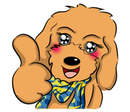 Poodle Queen sticker #9697503