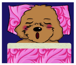 Poodle Queen sticker #9697504