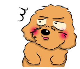 Poodle Queen sticker #9697517