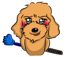 Poodle Queen sticker #9697520